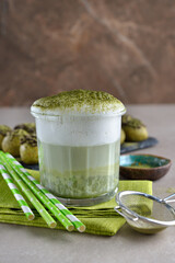 Sticker - Green tea matcha latte