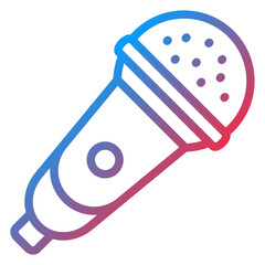 Wall Mural - Vector Design Microphone Icon Style