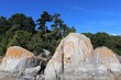 黒津崎海岸の奇岩風景