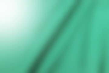 Poster - blurred background with abstract wave green color graphic for illustration