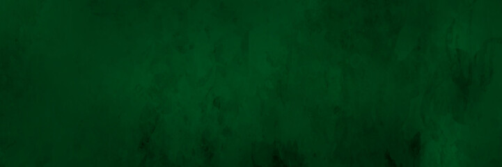 Wall Mural - Dark green backdrop concrete wall texture background banner pattern. Dark black green texture chalk board and grunge banner background. classroom board wall texture background.