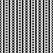 © t2k4 - Seamless pattern with  abstract shapes. Black and white geometric  wallpaper. Repeating pattern for decor, textile and fabric.Abstraction art.