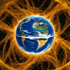 earth in the sky
