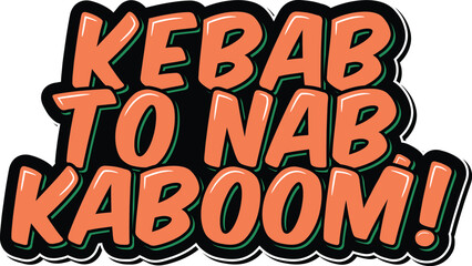 Kebab Typography Design