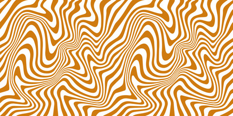 vector seamless pattern with swirl wavy caramel. toffee milkshake abstract background. creative food