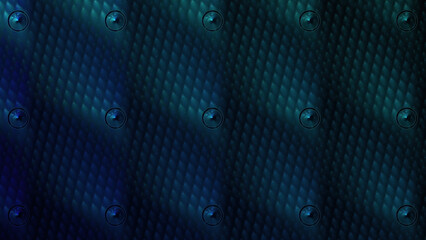 Fototapete - Digital fractal art computer generated 3D rendered graphics, abstract shapes and forms, beautiful fractal pattern for creativity, imagination, meditation, for poster, banner or background