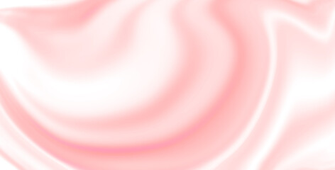 Poster - Marble ink texture abstract background blurred, pink orange silk pattern color, can be used for fabric background or wallpaper.	