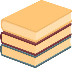 Poster - Learning books icon cartoon vector. Study book. School paper