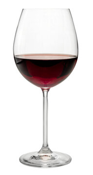 goblet glass of red wine
