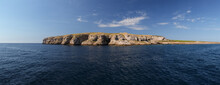Panoramic View Of Marietas Islands National Park -  Uninhabited Islands, A Few Miles Off The North Coast Of The Banderas Bay In Jalisco Mexico.