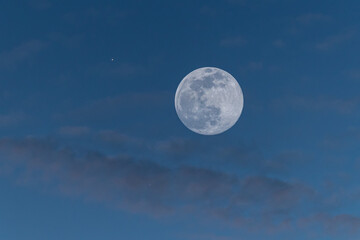 Wall Mural - Full moon of March 2023 in different situations!