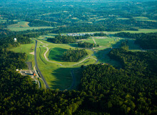 Aerial Photograph Of Virginia International Raceway Or VIR.