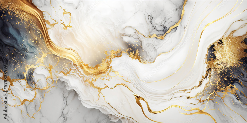 Ai generated white marble background Stock Illustration | Adobe Stock