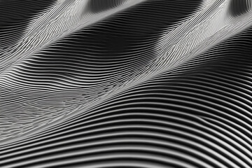 Wall Mural - Abstrat waves background, generative ai