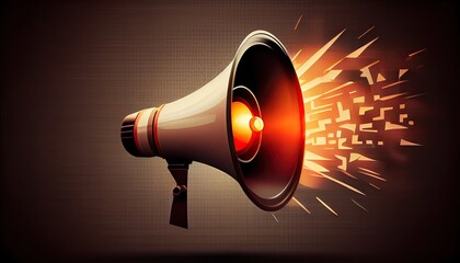 Announcing the News: Loudly and Clearly with Megaphone Illustration: Generative AI