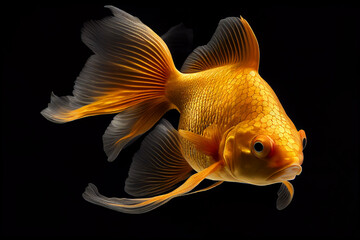 goldfish granting 3 wishes, generative AI