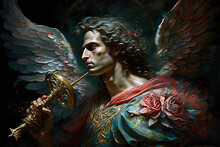 "The Trumpet Blast Of Archangel Gabriel: Signaling The End Of Times" Generative AI