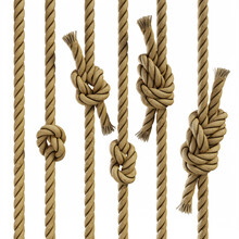 Set Of Ropes Isolated