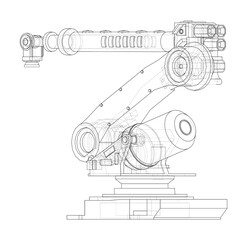 Poster - Industrial Robotic Arm
