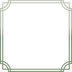 Wall Mural - Gradient green border and template full of Chinese style