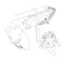 Poster - Industrial robot manipulator