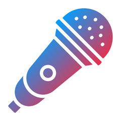 Poster - Vector Design Microphone Icon Style