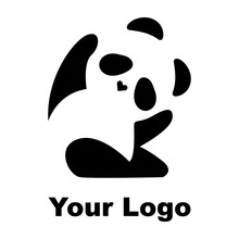 Panda Logo Shape 