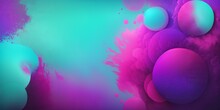 ﻿A Blue And Purple Abstract Background Is The Backdrop Of The Scene AI Generation.
