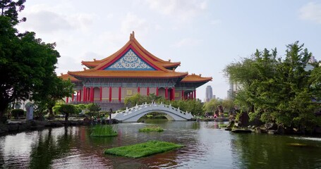 Wall Mural - Chiang Kai shek Memorial Hall in Taipei of Taiwan