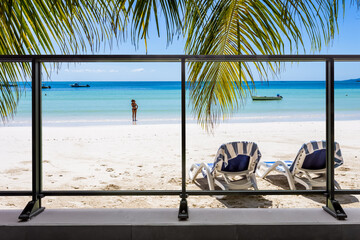 Wall Mural - Plage des Seychelles à Praslin 