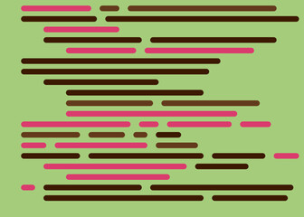 Code on screen vector illustration, flat cartoon coding lines simulation