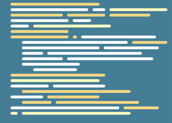 Code on screen vector illustration, flat cartoon coding lines simulation