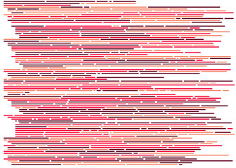 Code on screen vector illustration, flat cartoon coding lines simulation