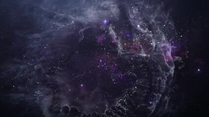 Wall Mural - stars and nebulae in the universe 4k
