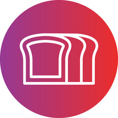 Sticker - Vector Design Bread Icon Style