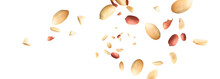 Air Peanut.ingredient Nut Isolated.macro Peanut Butter Healthy Food.half Nut Png.banner Size.background