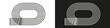 Racetrack athletics arena. Stadium running track field. Athlete run vector icon.