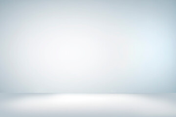 Poster - Abstract gray studio gradient wall and floor background empty room with spotlight light for product display, stage, template banner graphic creative, smooth backdrop texture wallpaper, studio space
