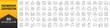 © stas111 - Partnership and cooperation line icons collection. Big UI icon set in a flat design. Thin outline icons pack. Vector illustration EPS10
