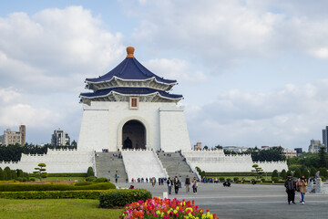 Wall Mural - Chiang Kai shek Memorial Hall in Taipei of Taiwan