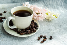 Black Coffee With Spices And Flowers