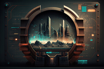 futuristic background