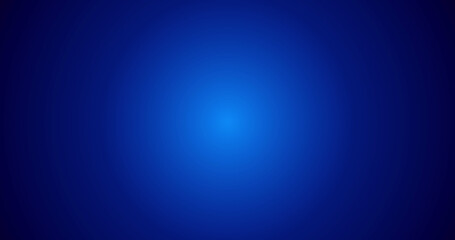 Poster - Blue background with glowing light spot and copy space