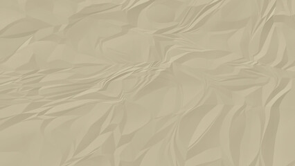 Wall Mural - crumpled brown paper background close up