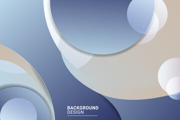 Wall Mural - abstract blue background dynamic shape