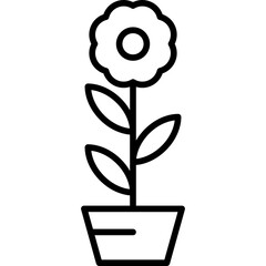 Sticker - Flower Icon