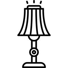 Poster - Floor Lamp Icon