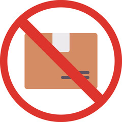 Poster - Prohibited Sign Icon