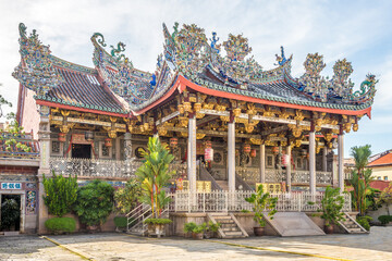 Wall Mural - View at the Chinese clan temple Leong San Tong in George town,Penang - Malaysia