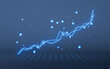 © Vink Fan - statistical graph with business finance concept, 3d rendering.